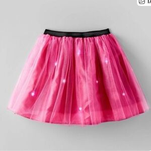 Hyde & EEK! Kids' Light Up Pink Halloween Costume Tutu (one size) - NWT!
